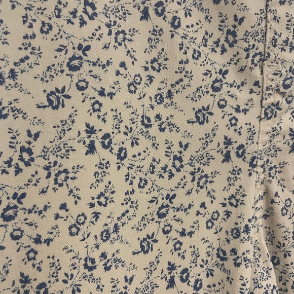 Floral Print Pants Mario Serrani Italy Size XXL - Picture 2 of 6